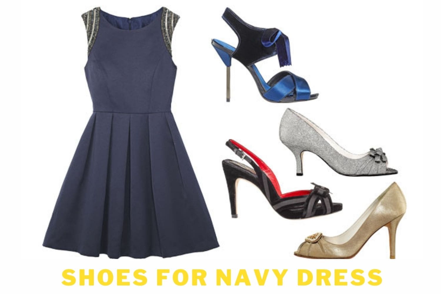 Shoes For Navy Dress