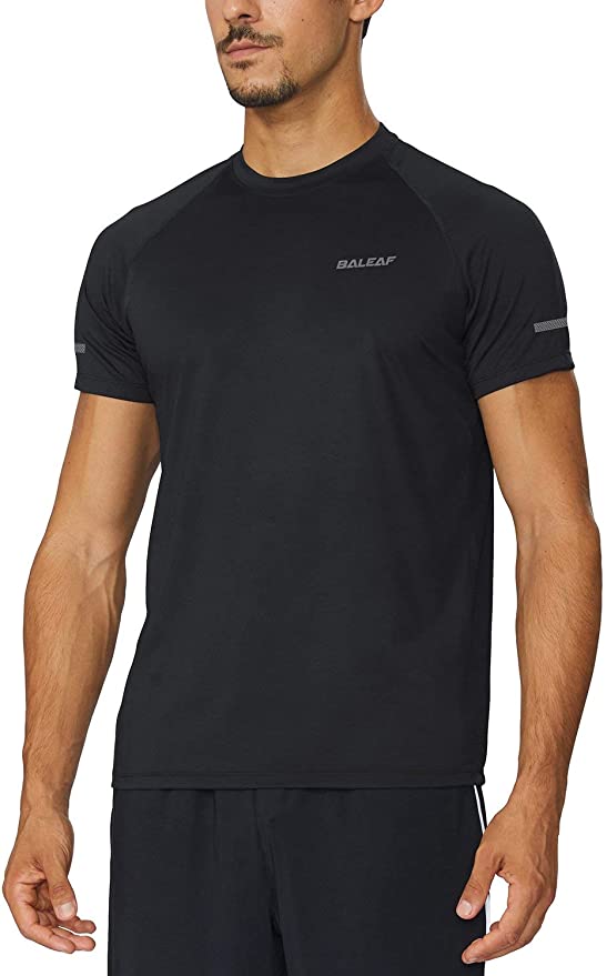 BALEAF Men's Quick Dry Short Sleeve T-Shirt