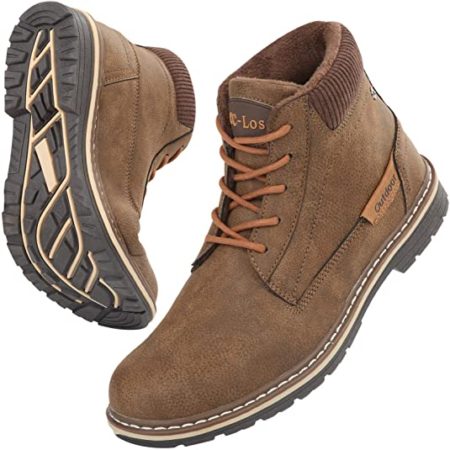 Men's Non-Slip Leather Warm Boots