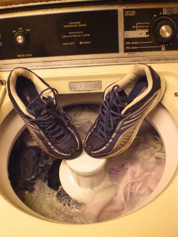 Washing Tennis Shoes