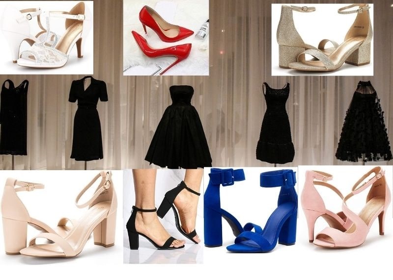What Color Shoes With Black Dress