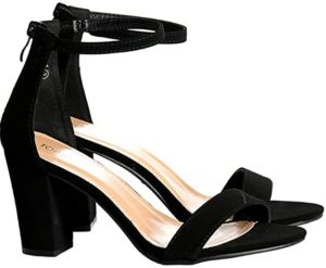 Women's Fashion Black High Heel Shoes