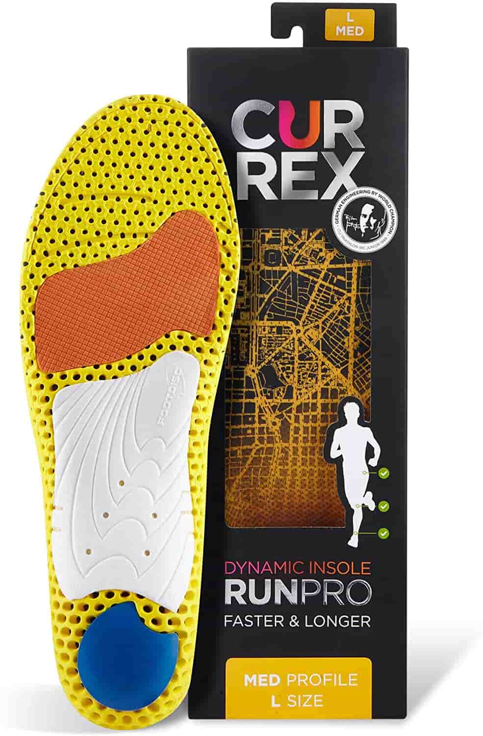 CURREX RUNPRO World’s Insoles For Running Shoes
