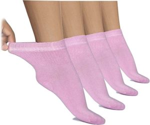 Hugh Ugoli Women's Loose Diabetic Ankle Socks