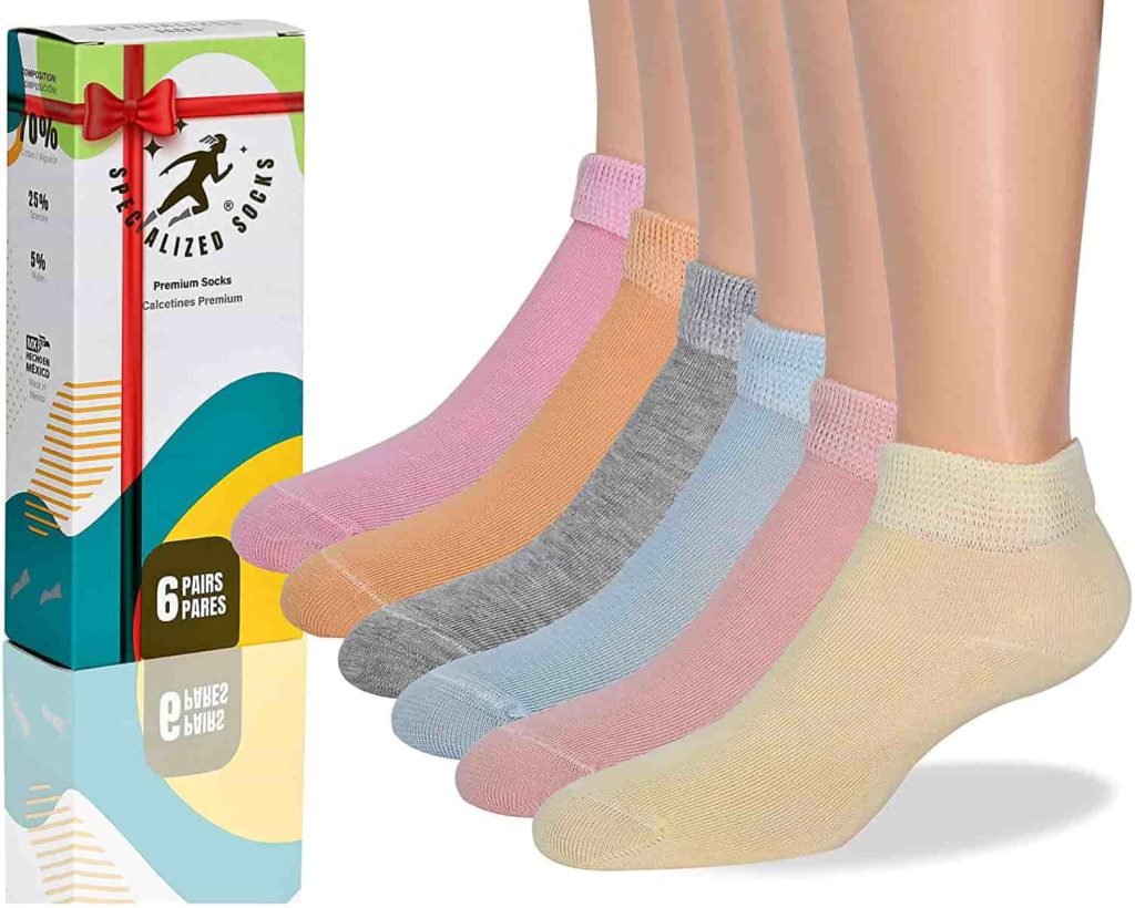 Women Diabetic Socks, Premium Quality Ankle Socks