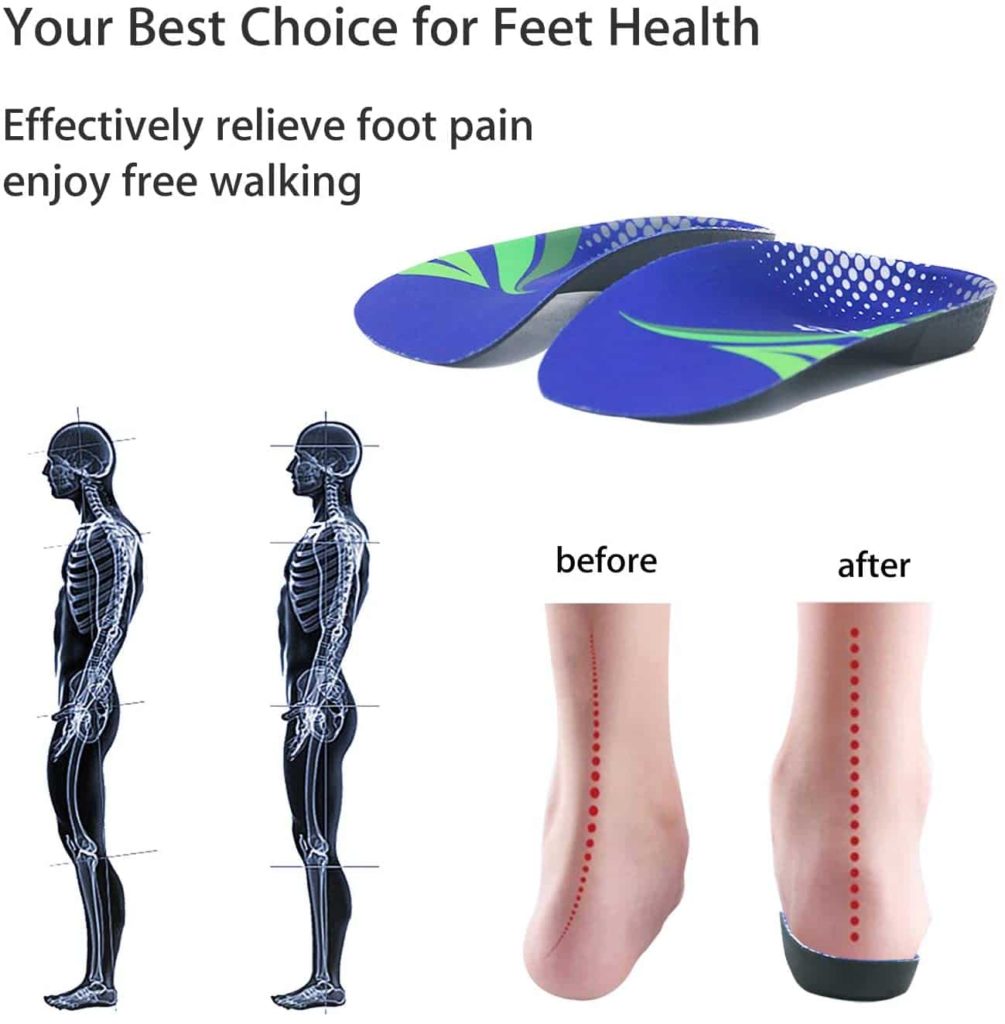 Best High Arch Insoles And Inserts