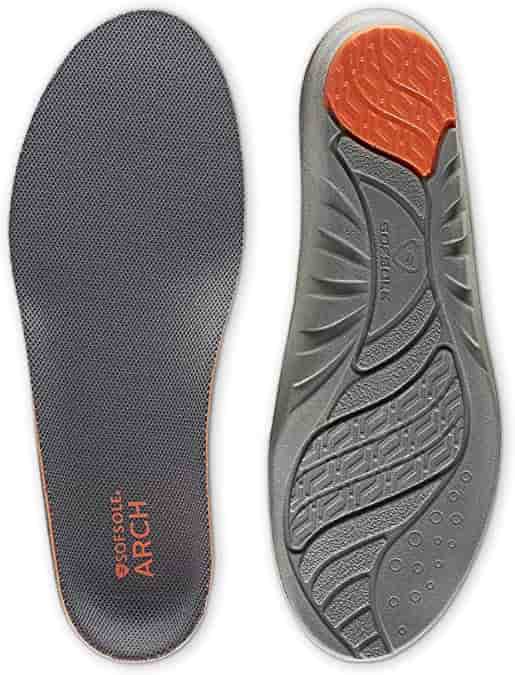 Sof Sole Insoles Men's High Arch Performance