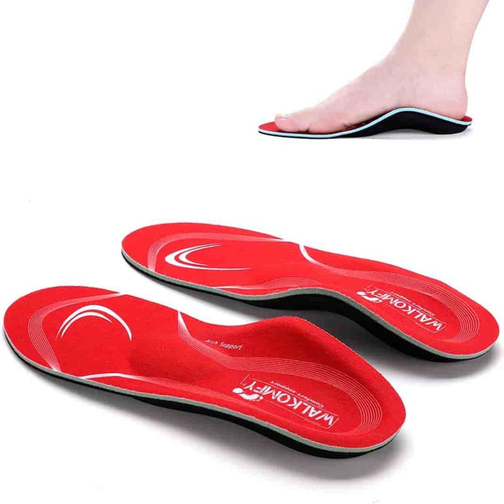 Walkomfy Pain Relief Orthotics, Plantar Fasciitis Arch Support Insoles