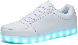 SANYES USB Charging Light Up Shoes Dancing Sneakers