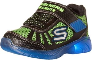 Skechers Unisex-Child, Boys Sport Lighted Sneaker