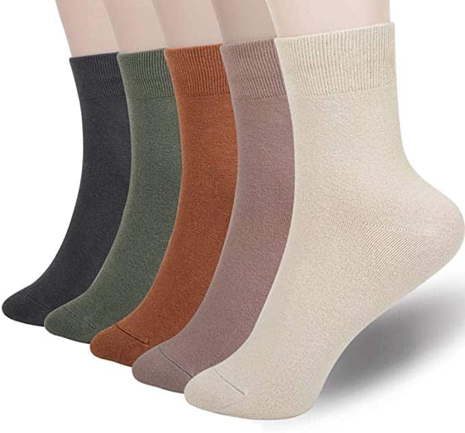 Women Thin And Soft Cotton Socks Ankle Crew Socks