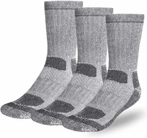 Buttons & Pleats Winter Wool Socks For Men & Women