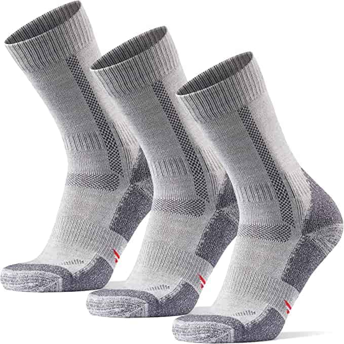 DANISH ENDURANCE Men Merino Wool Cushioned Hiking Socks