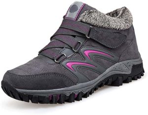 Gracosy Women's Winter Walking Hiking Shoes