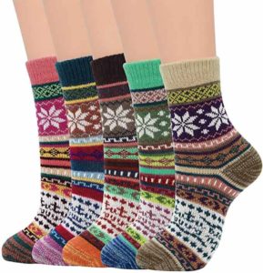 Zando Womens Wool Socks Winter Athletic Socks