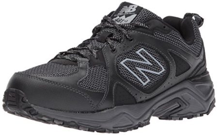 New Balance Men's 481 V3 Trail Running Shoe, Black/Magnet/Metallic Silver, 14 XW US