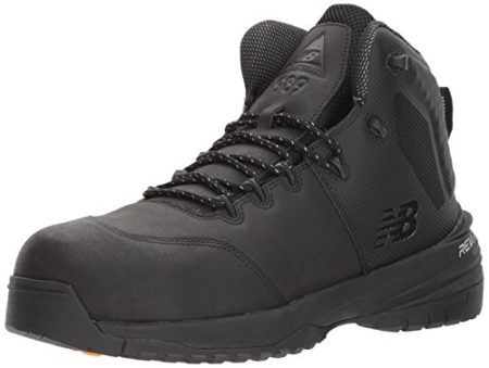 New Balance Men's Composite Toe 989 V1 Industrial Shoe, Black/Black, 11 W US