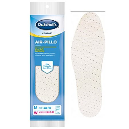 Dr. Scholl's AIR-PILLO Insoles Ultra-Soft Cushioning and Lasting Comfort with Two Layers of Foam that Fit in Any Shoe - One pair