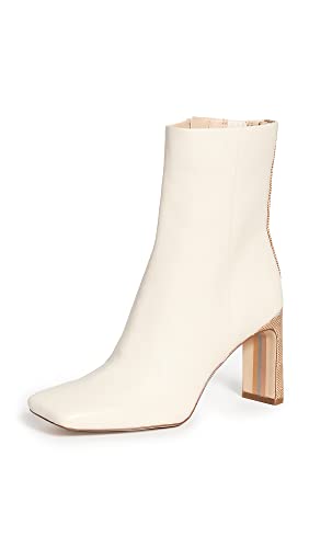 Sam Edelman Women's Anika Boots, Ivory, White, 7.5 Medium US