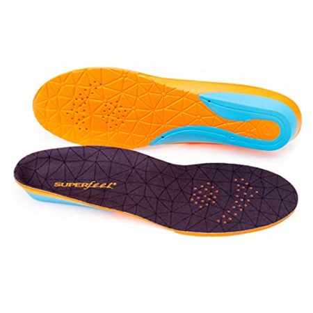 Superfeet Unisex-Adult Flex Athletic Shoe Inserts for Cushion and Support Insole, Flame, 9.5-11 Men / 10.5-12 Women
