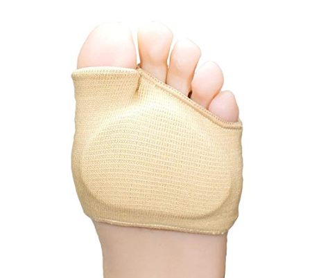 ZenToes Metatarsal Pads for Women and Men - 4 Pack Ball of Foot Cushions (Beige)