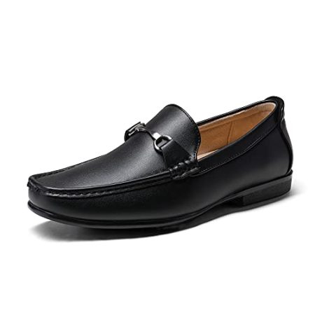 Bruno Marc Men's Henry-1 Dress Loafers Slip On Casual Driving Shoes for Men Black/Henry-1 Size 11 M US