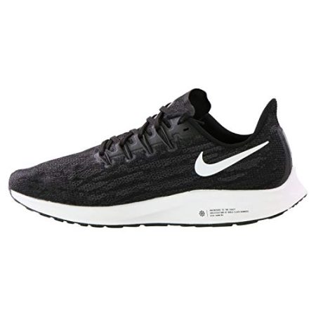 Nike Air Zoom Pegasus 36 Women's Running Shoe Black/White-Thunder Grey Size 7.5