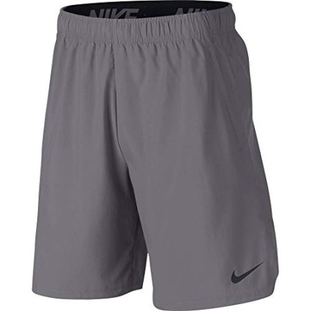 Nike Flex Men's Woven Training Shorts (Gunsmoke/Black, S)