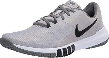 Nike Men's Flex Control TR4 Cross Trainer, Light Smoke Grey/Blacksmoke Grey-Dark Smoke Greywhite, 10 Regular US