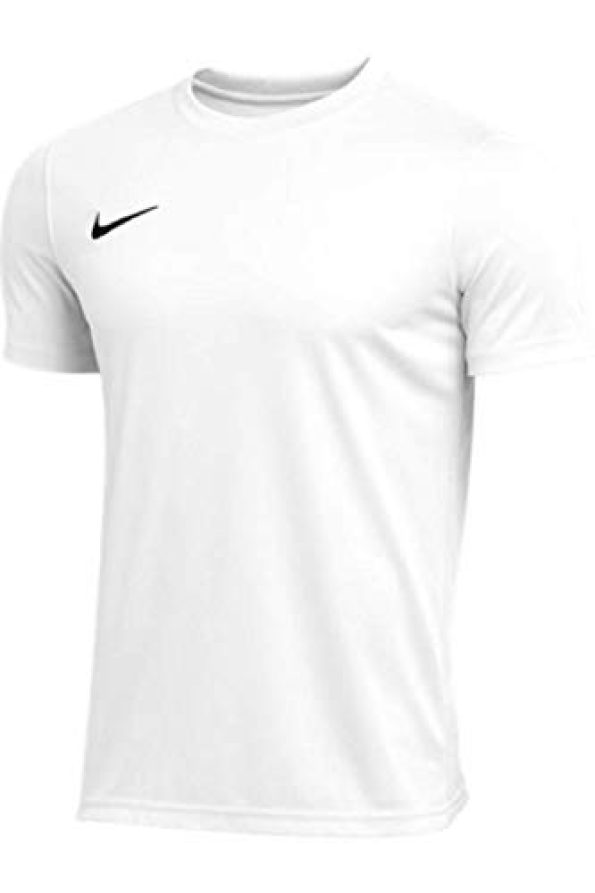Nike Men's Park Short Sleeve T Shirt (White, Large)