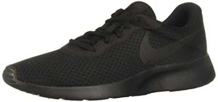 Nike Mens Tanjun Premium Running Sneaker Black/Black/Anthracite 12