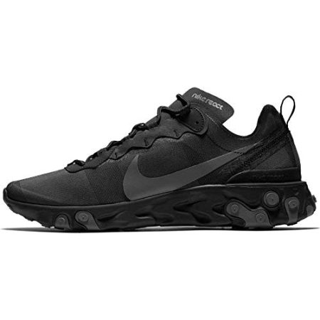 Nike React Element 55 - Bq6166-008 - Size 11.5, Black, Black-dark Grey