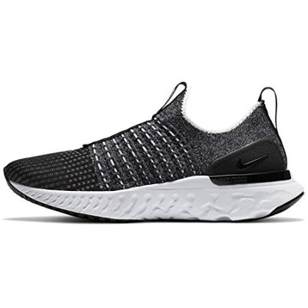Nike React Phantom Run Flyknit 2 Womens Casual Running Shoe Cj0280-002 Size 8.5 Black/White