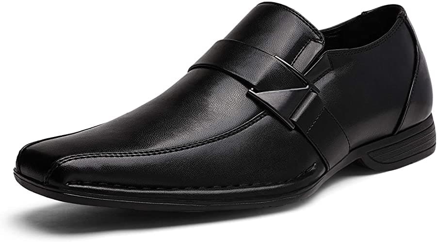 Bruno Marc Men's Leather Dress Loafers Shoes