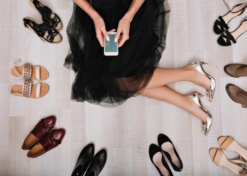 Elegant and Girly: Ballet Flats or Closed Doll Shoes: